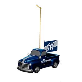 Evergreen Enterprises - New York Yankees 3" Rally Truck Two-Piece Ornament Set - Multicolor