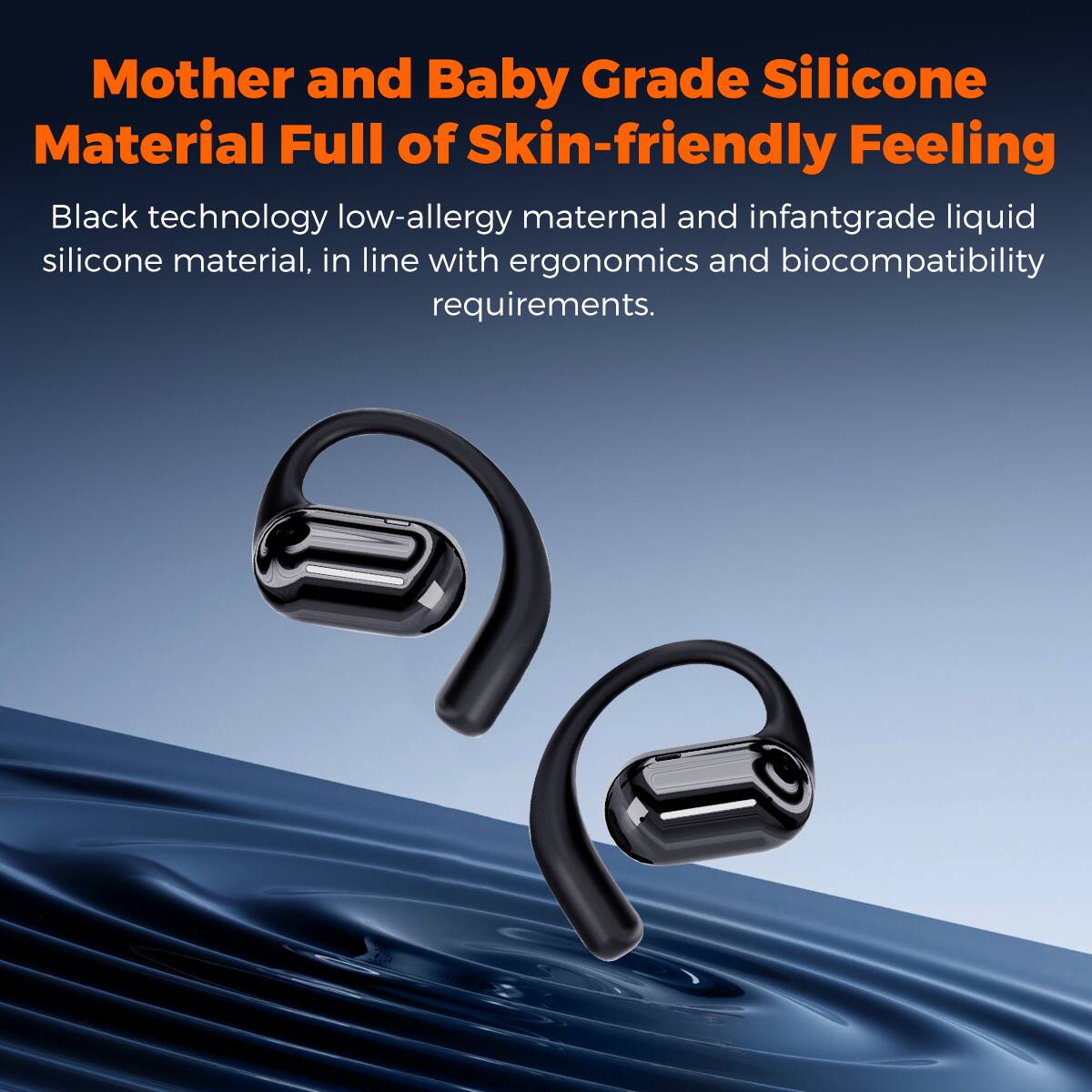 Mother and Baby Grade Silicone Material Full of Skin-friendly Feeling

Black technology low-allergy maternal and infantgrade liquid silicone material, in line with ergonomics and biocompatibility requirements.