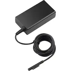 Front. BTI Battery Tech - BTI Q5N-00001-BTI 15V 65W AC ADAPTER Q5N-00001, SURFACE BOOK, BOOK 2, GO, GO 2, GO 3, LAPTOP, LAPTOP 2, LAPTOP 3, LAPTOP - Black.