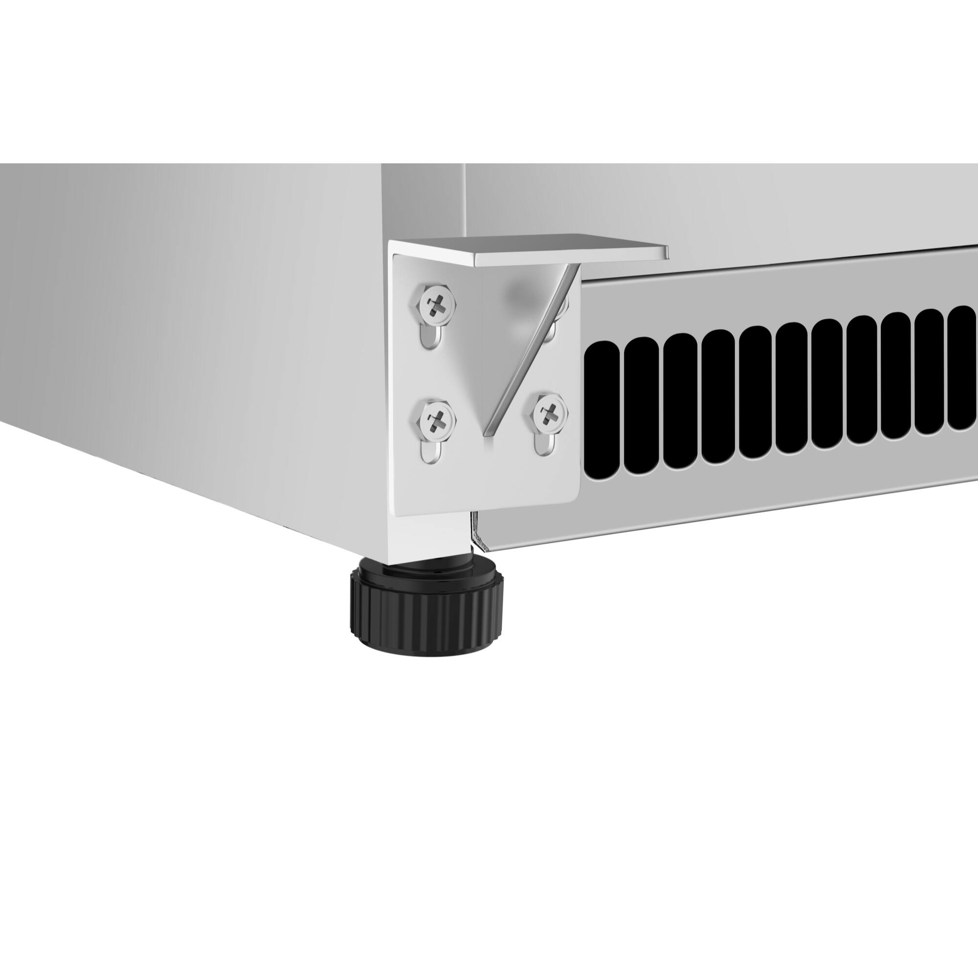 Alt View 7. Koolmore - 21 Cu. Ft. Commercial Freezer with Glass Door in Stainless Steel - Manual Defrost (KM-FMD20SGD) - Stainless steel.