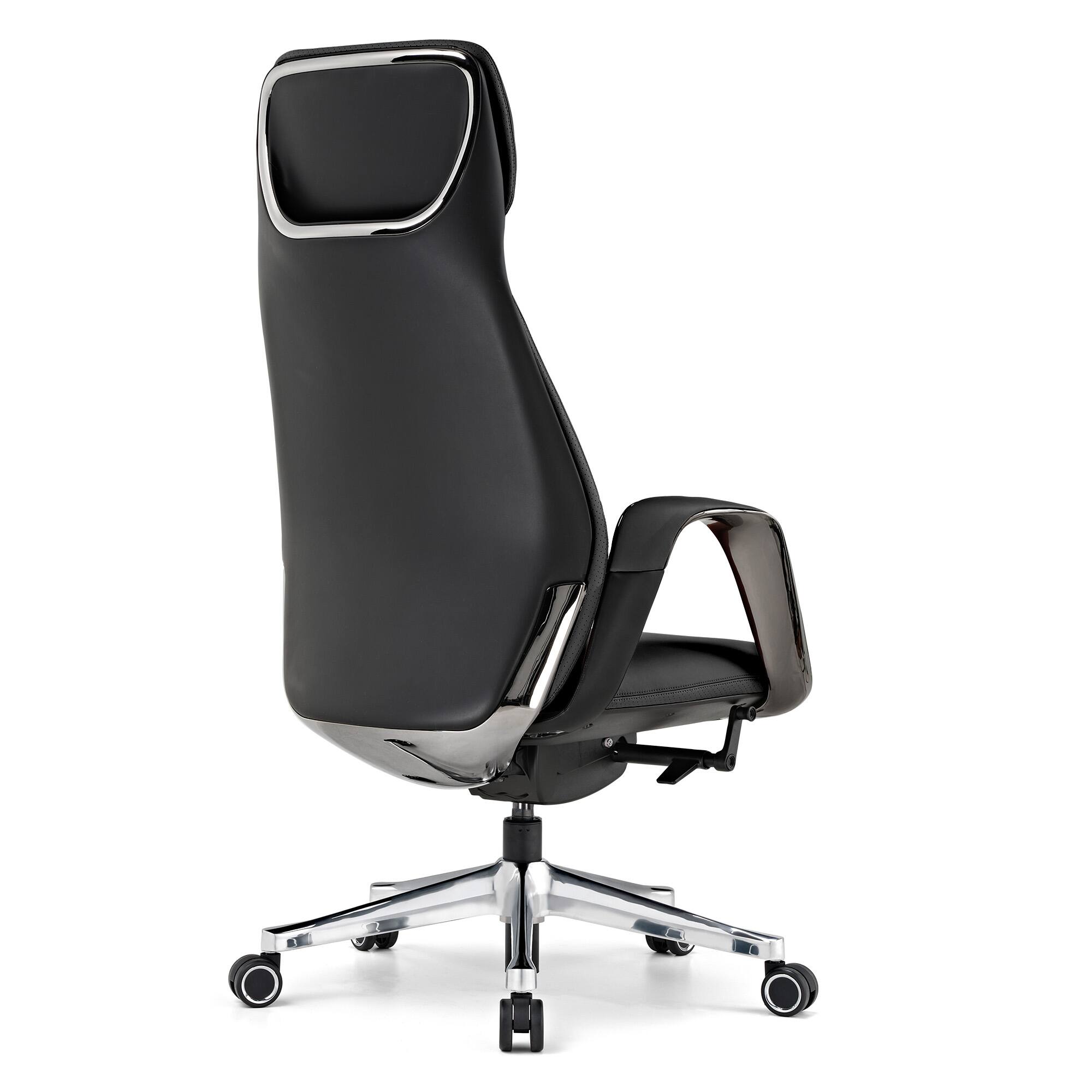 Alt View 1. Eureka Ergonomic - Executive Ergonomic Office Desk Chair - Black.