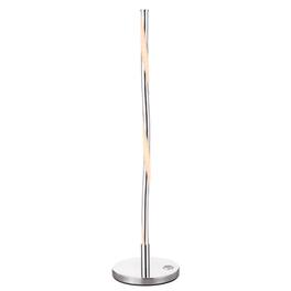 Jonathan Y - Nile 23.5" LED Integrated Table Lamp, Chrome - Silver