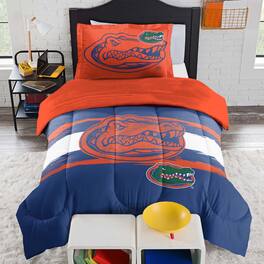 Sweet Home Collection - NCAA Florida Gators Comforter & Pillow Sham Set- Twin/Twin XL - Multicolored
