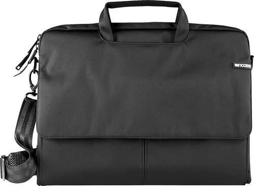 Front Standard. Incase - Nylon Sleeve for Apple® MacBook® Laptops - Black.
