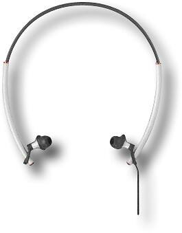 Front Standard. Sony - Over-the-Head Ear Bud Headphones - Black/Silver.