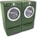 Alt View Standard 1. LG - Washer/Dryer Laundry Pedestal with Storage Drawer - Green.