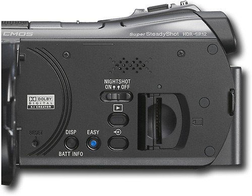 Best Buy: Sony 5.0MP Handycam High Definition Camcorder Silver