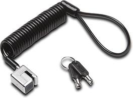 Kensington - Portable Keyed Cable Lock for Microsoft Surface Pro & Surface Go Carbon Steel Cable 70.92in K68138WW