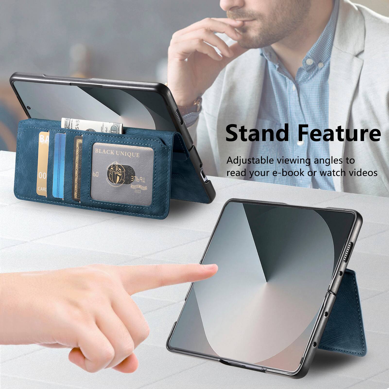 BA 00 CARE i S45 1 BLACK UNIQUE 60 9LE k 2023

Stand Feature

Adjustable viewing angles to read your e-book or watch videos