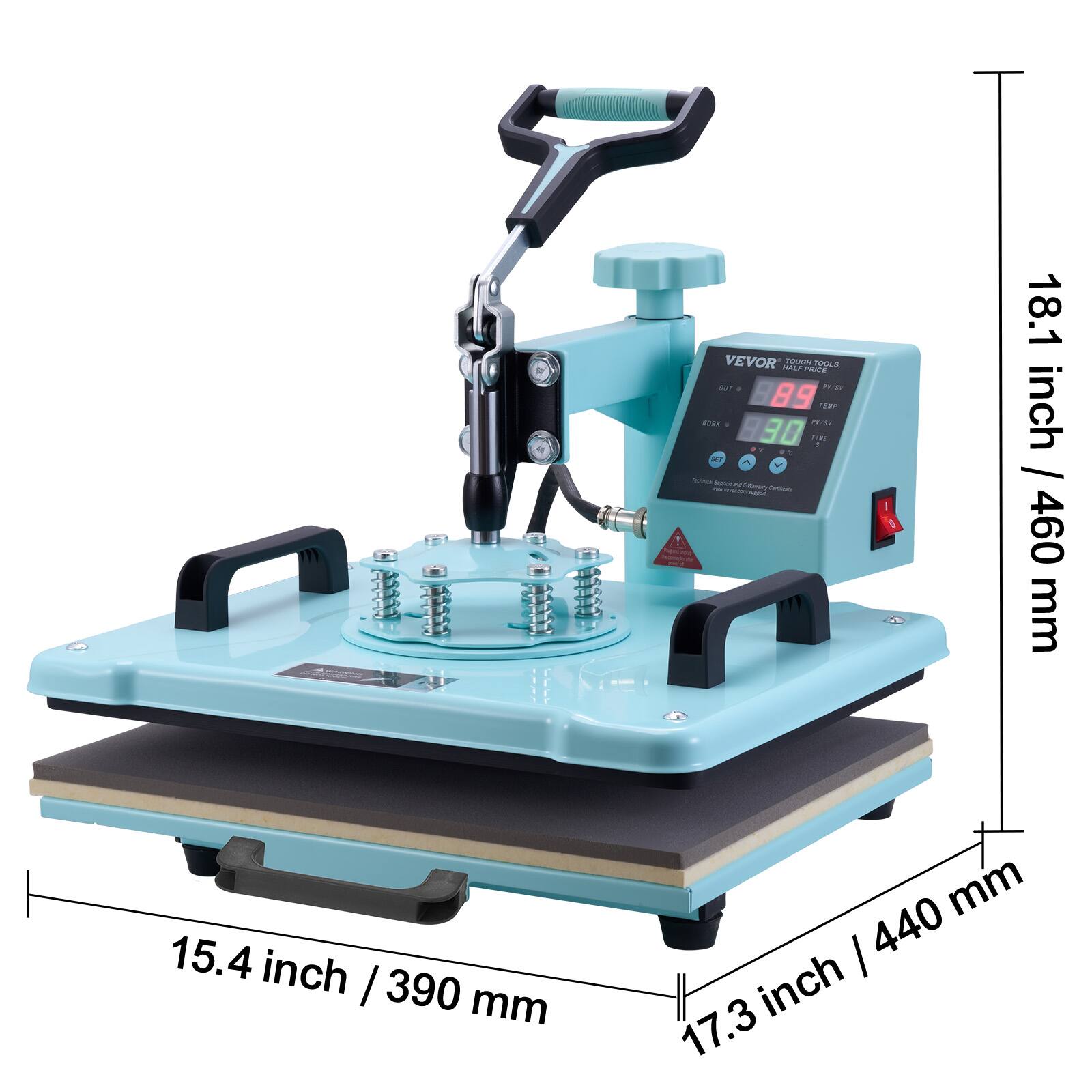 VEVOR TOUGH PRICE TOOLS OUT PAISU It 89 TEMP WORK PART, 90 TIME: SET Schol Sugar PER - - Carbohydrate

18.1 inch / 460 mm
15.4 inch / 390 mm
17.3 inch / 440 mm