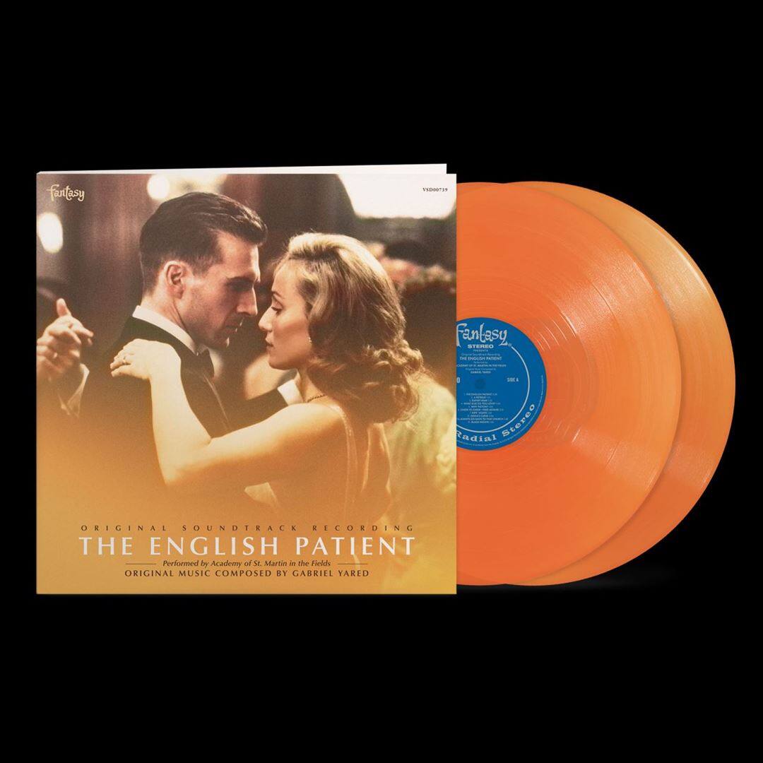 Front. English Patient [Original Soundtrack Recording] [Translucent Orange Crush 2 LP] [LP].