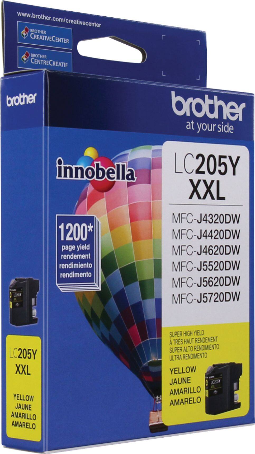 Alt View 12. Brother - LC205Y XXL Super High-Yield Ink Cartridge - Yellow.