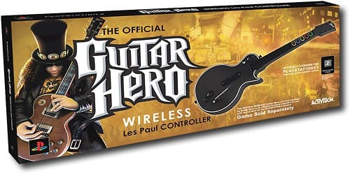 Angle Standard. Activision - Guitar Hero Wireless Les Paul Controller for PlayStation 3.