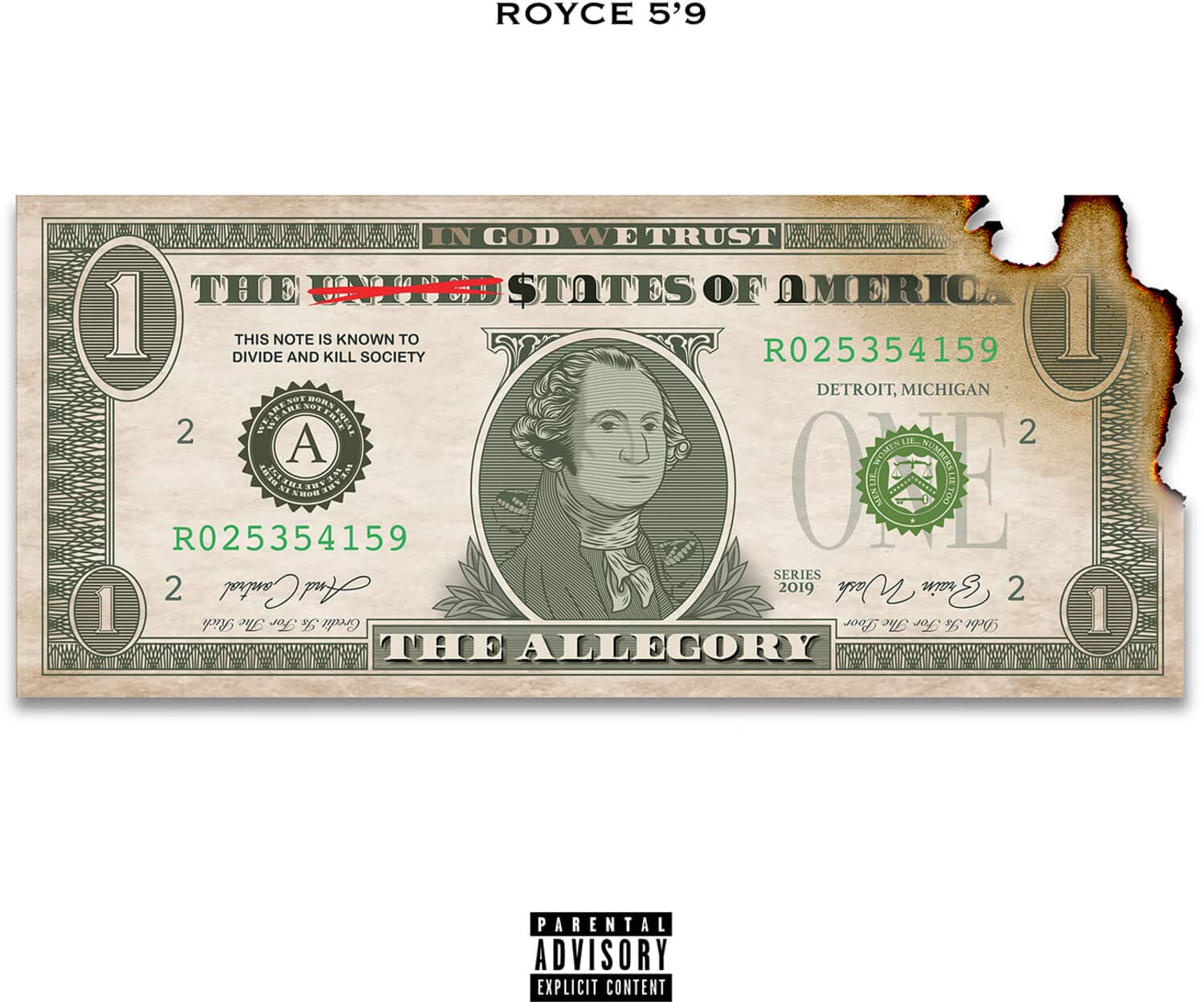 Royce da 5'9" - The Allegory  - COMPACT DISCS
