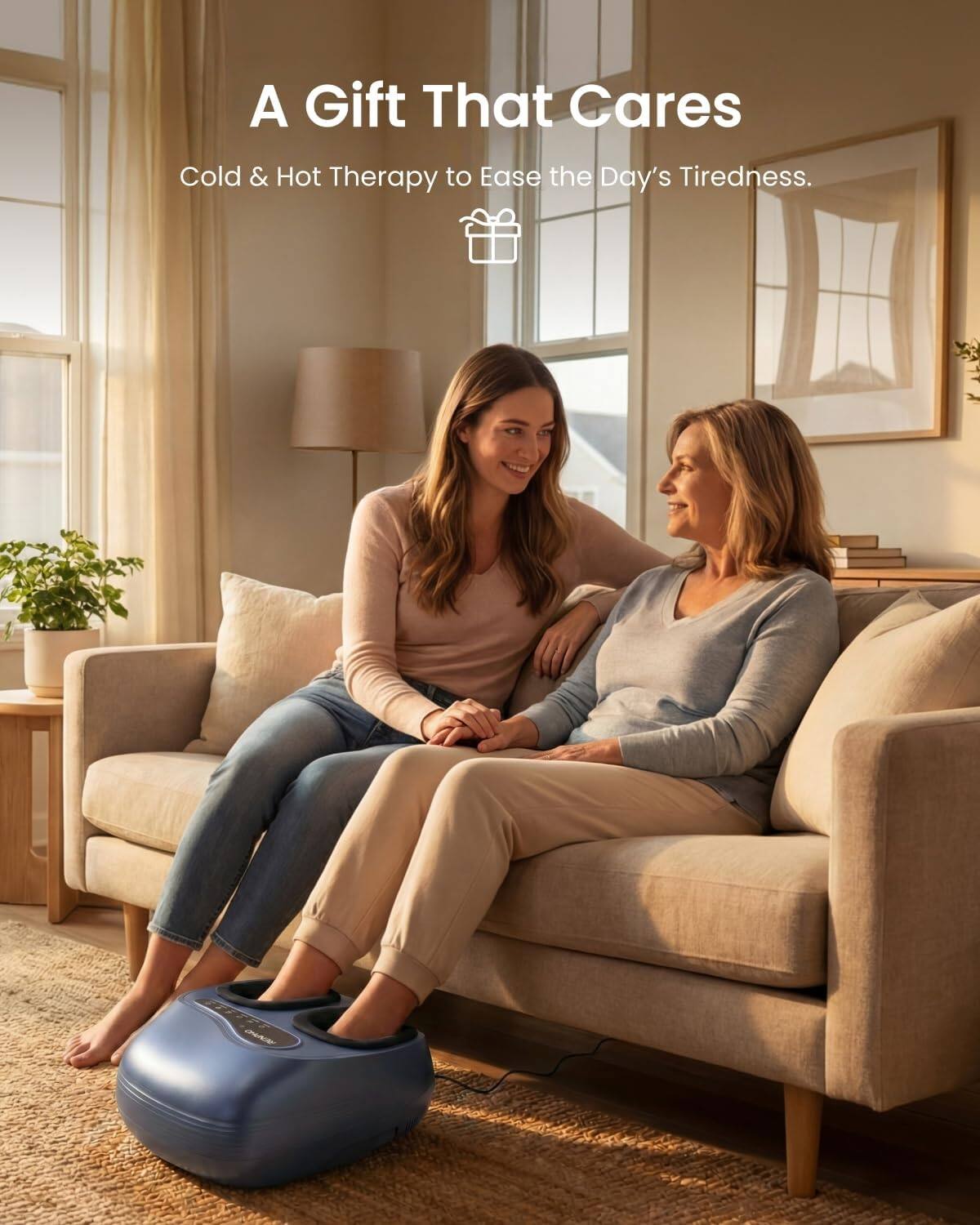 A Gift That Cares  
Cold & Hot Therapy to Ease the Day's Tiredness.
