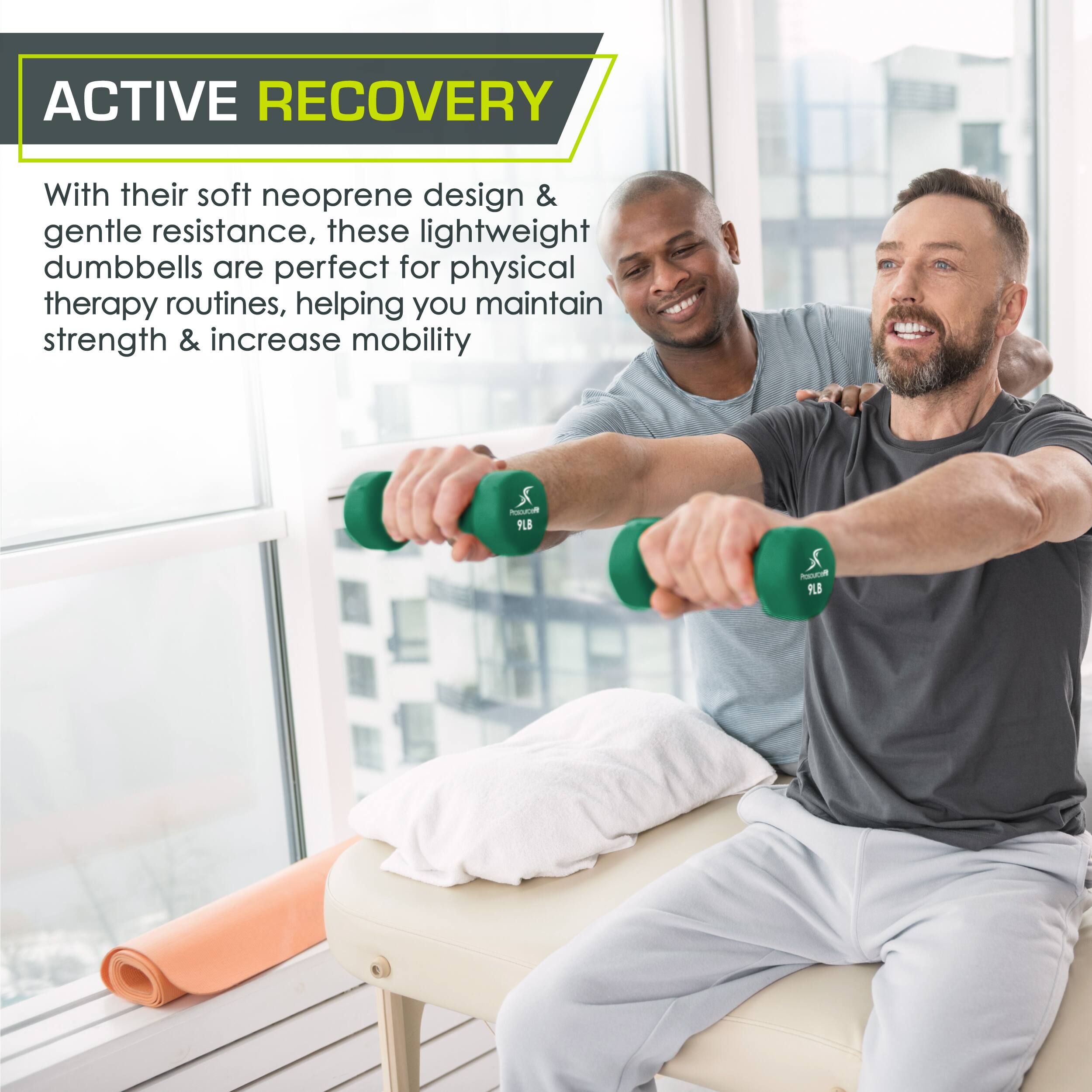 ACTIVE RECOVERY

With their soft neoprene design & gentle resistance, these lightweight dumbbells are perfect for physical therapy routines, helping you maintain strength & increase mobility

X Nca RLB ACR PLB