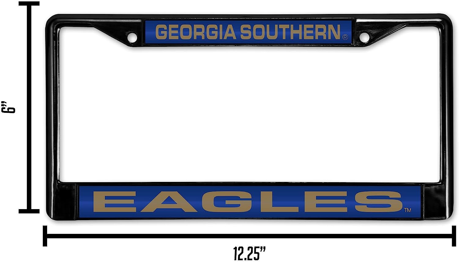 GEORGIA SOUTHERN  
EAGLES™  

6"  
12.25"