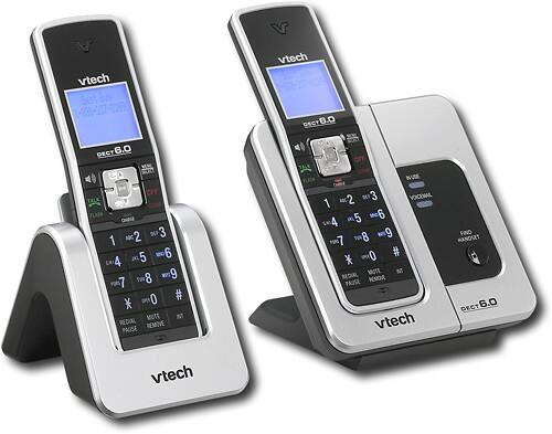 Angle Standard. VTech - DECT 6.0 Cordless Phone System with Call Waiting and Caller ID.