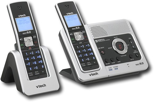  VTech - DECT 6.0 Cordless Phone System with Digital Answering System