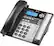 Left. AT&T - 1070 4-Line Expandable Corded Small Business Telephone - Black/Silver.