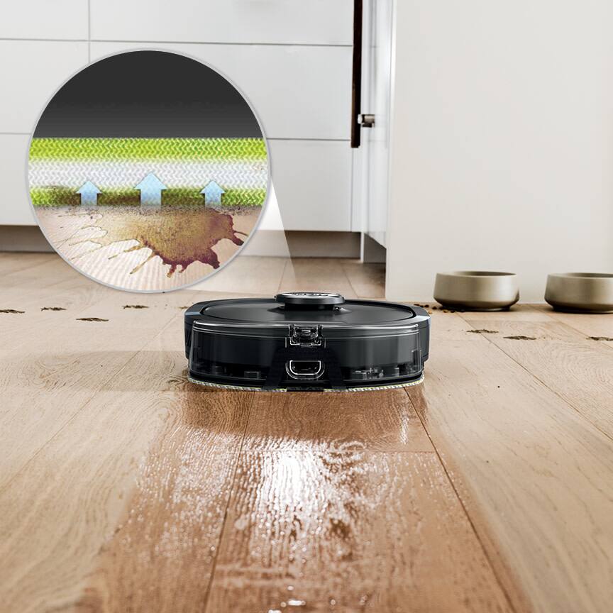 Angle. Shark - Robot Microfiber Mopping Pads.