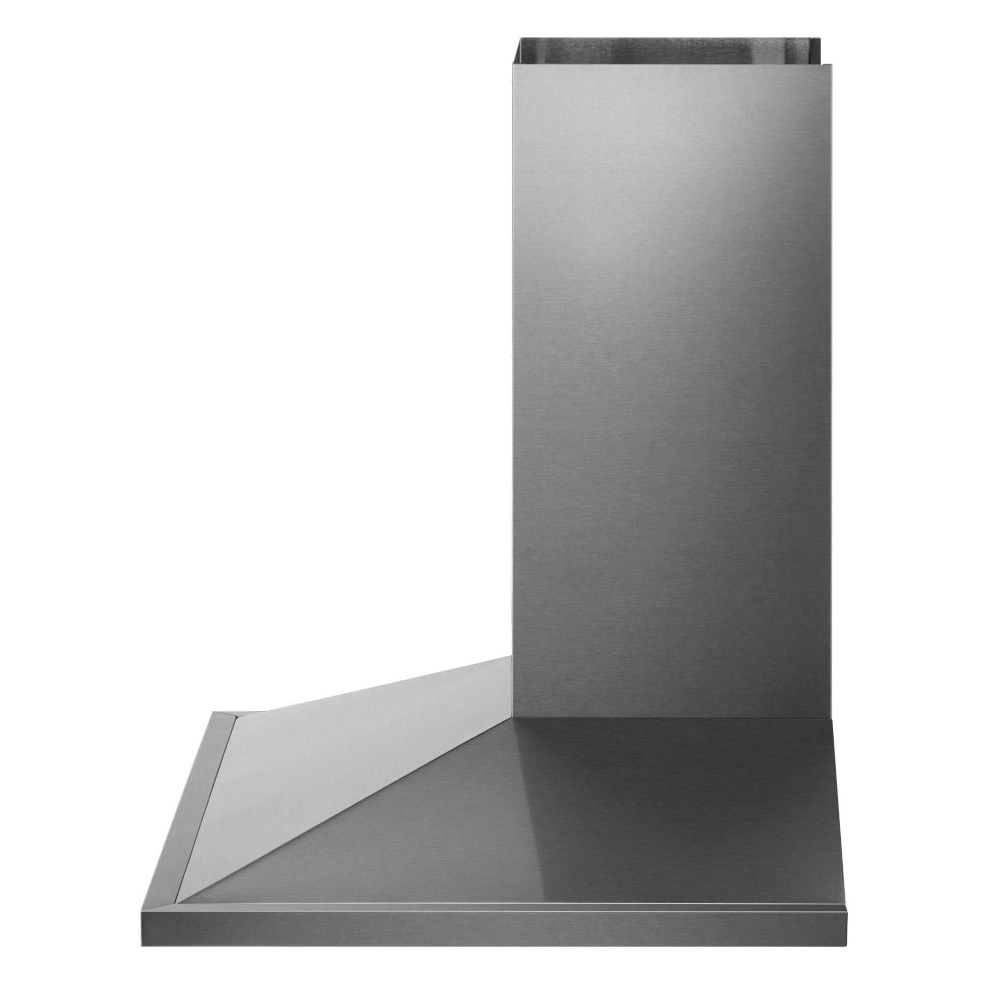 Alt View 2. SKS - 36-inch Smart Externally Vented Chimney Wall Hood with VMAX CFM Technology - Stainless Steel.