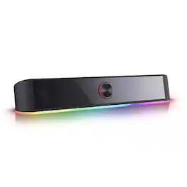 Dazzed Corner - Desktop Soundbar, Computer Speaker - Black