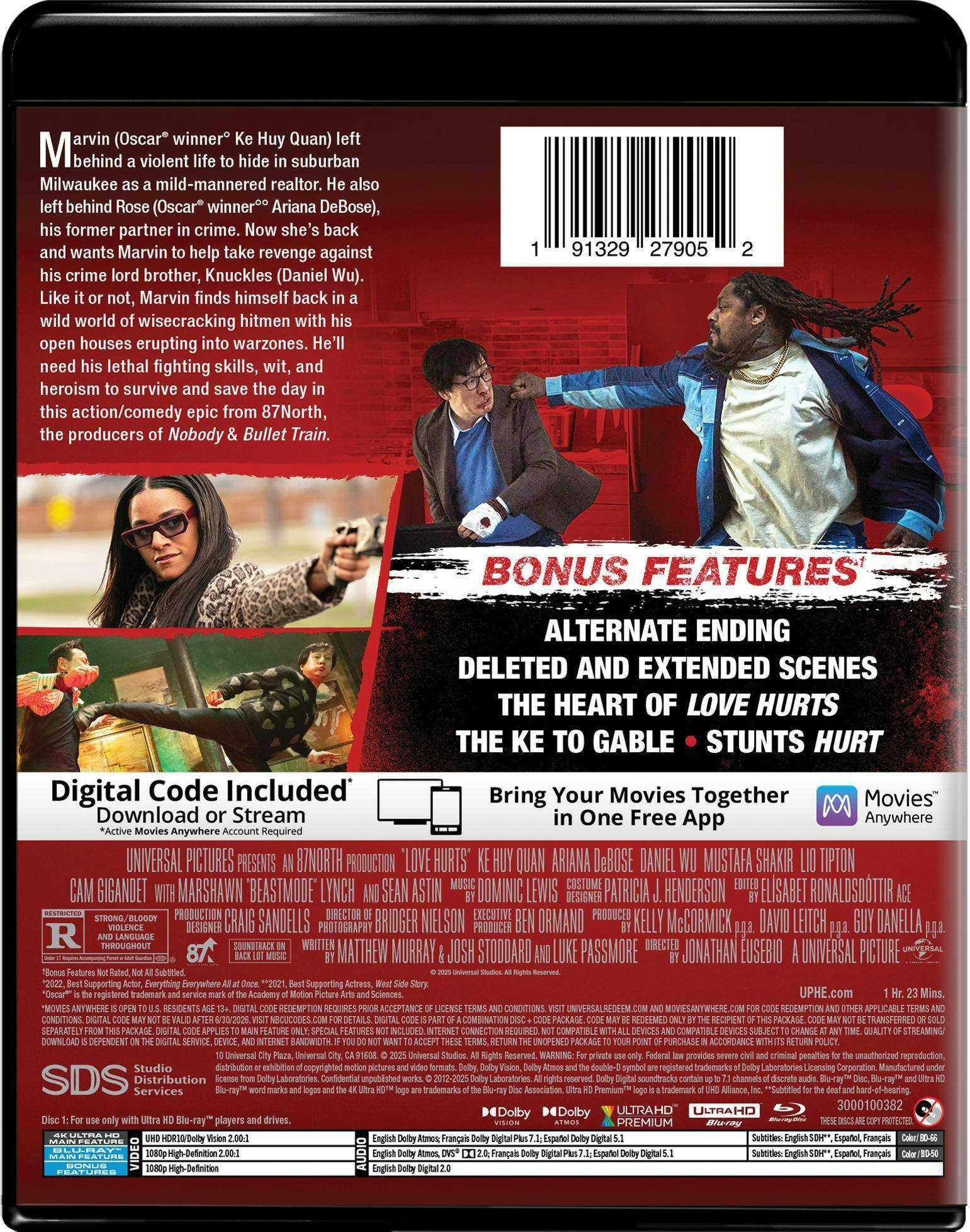 Back. Love Hurts   - 4K Blu-Ray.