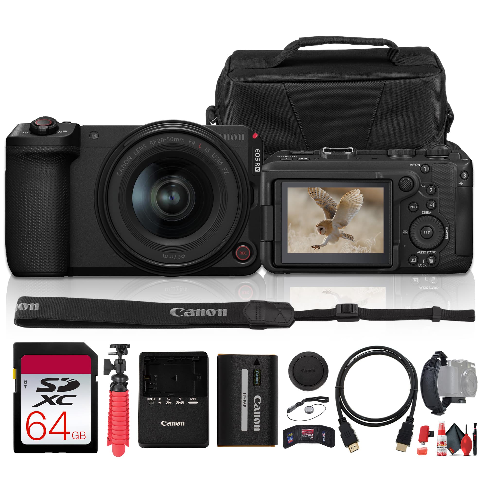 RF20-50mm f/4 L Lens IS Canon USM PZ  
EOS R  
COMMUNICA  
AT-ON 1  
2  
3  
67mm  
REC  
nro ZEBRA SET AUDIO STATUS k  
PEAKING  
67mm  

inpositphotose  
on  
Canon  
: Si XC 64 GB  
a 0 CHICKEN D 10 00% - Canon  
LP-EGE  
Canna Canon  
Comia ATIMA  
15  
AND