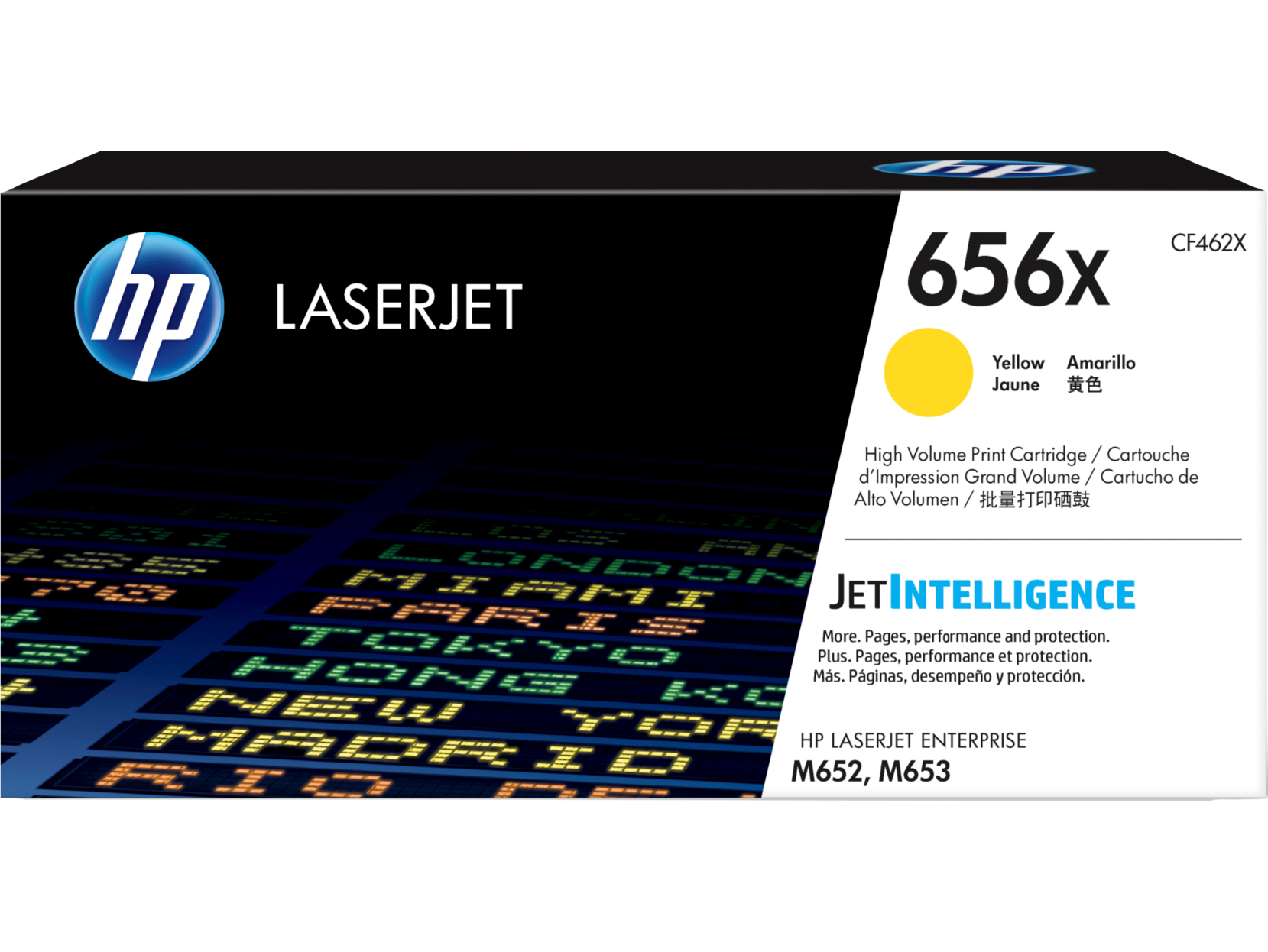 HP - 656X High Yield Yellow Original LaserJet Toner Cartridge, ~22,000 pages, price history on PriceWatchPro