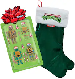 Super7 - Teenage Mutant Ninja Turtles - ReAction Wv5 - Holiday Gift Pack (TMNT) - COLLECTABLES