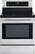 Front. LG - 6.3 Cu. Ft. Self-Cleaning Freestanding Electric Convection Range - Stainless Steel.