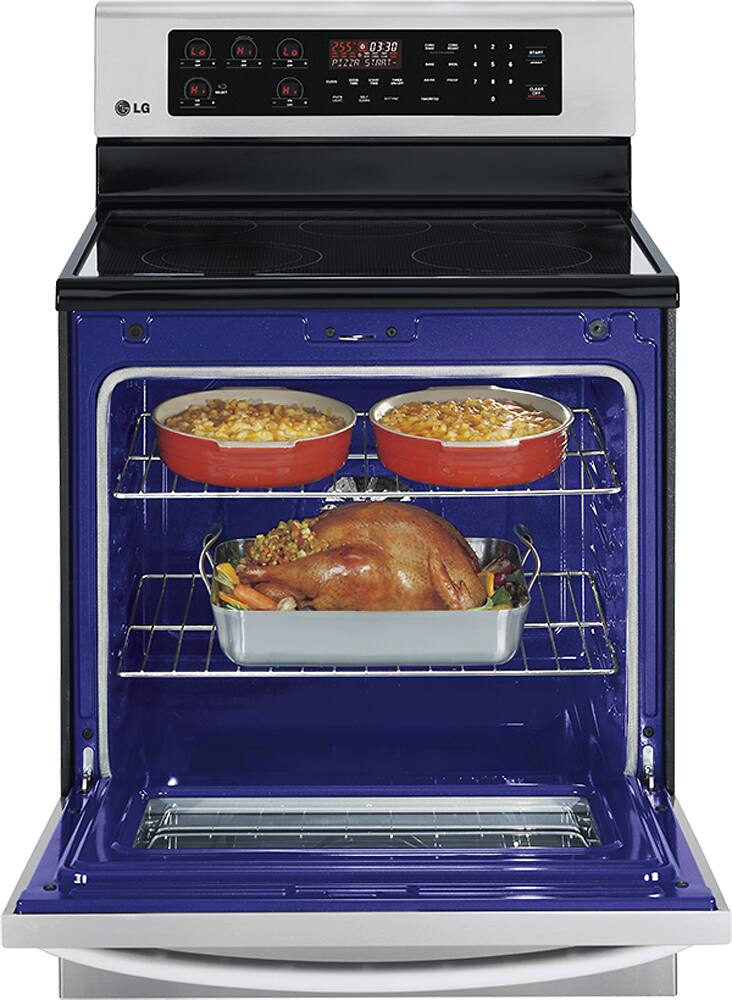Best Buy LG 6.3 Cu. Ft. SelfCleaning Freestanding Electric Convection Range Stainless Steel
