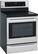 Angle. LG - 30" Self-Cleaning Freestanding Electric Convection Range - Stainless Steel.