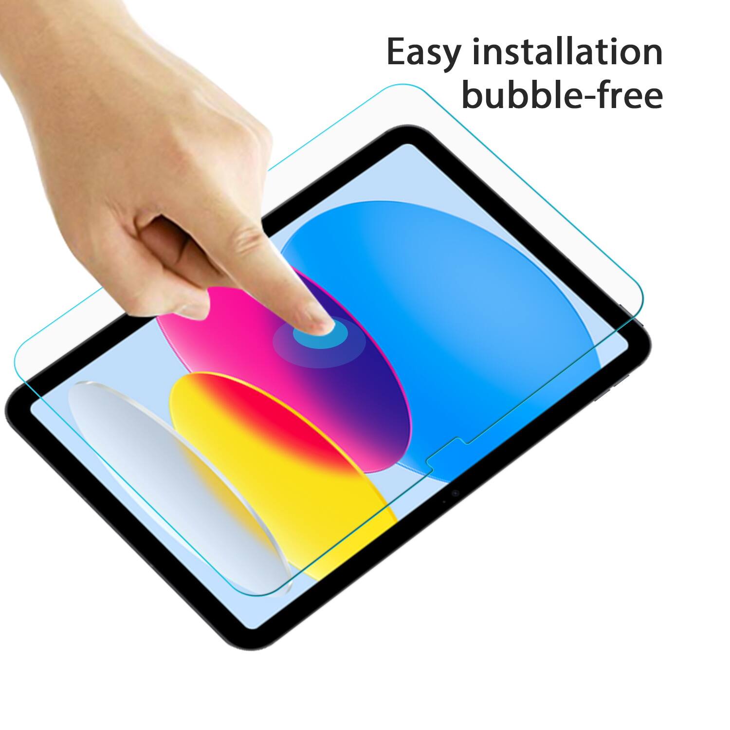 Easy installation bubble-free