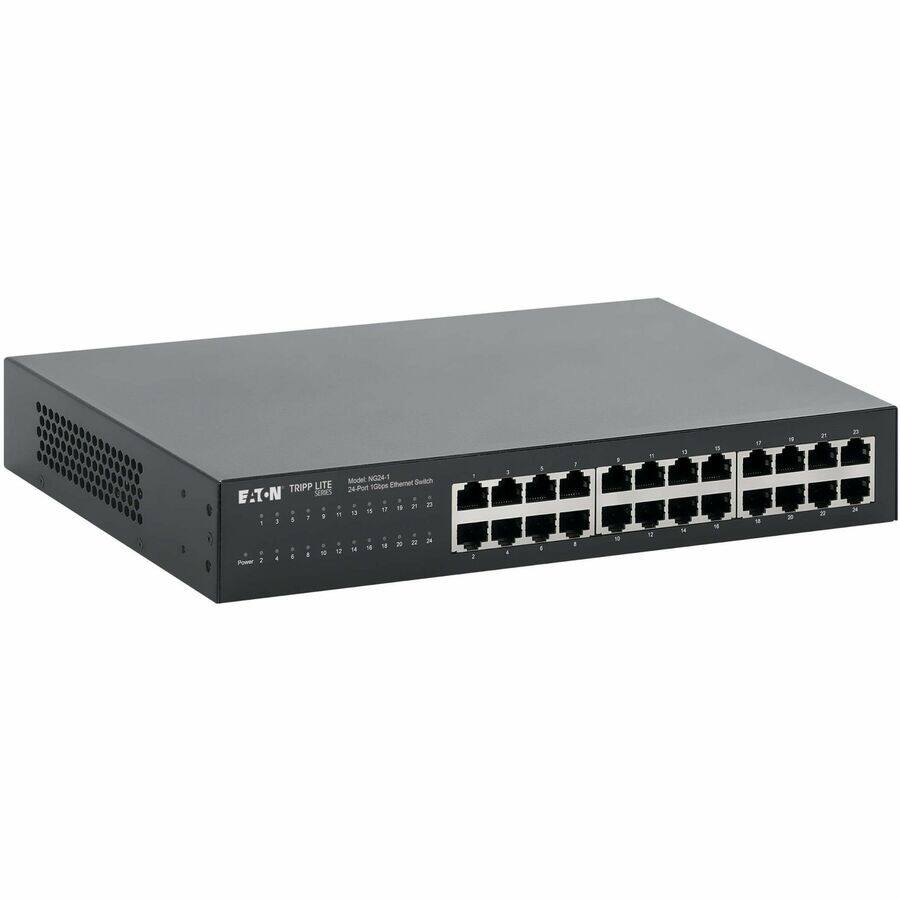 Model NO241  
TRIPP LITE  
24-Port Gigabit Ethernet Switch  
E-T-N  
SERIES
