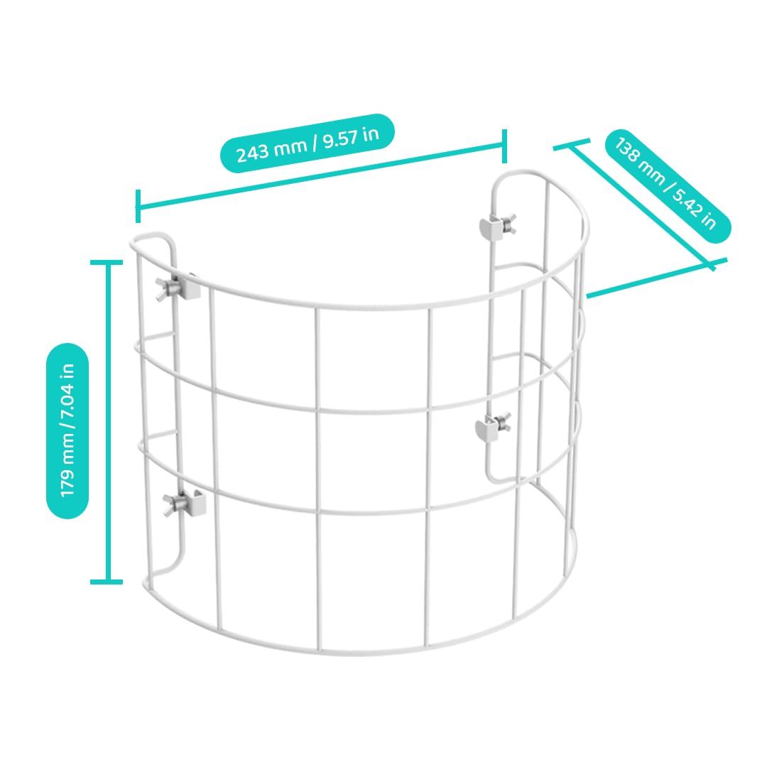 - 243 mm / 9.57 in
- 138 mm / 5.42 in
- 179 mm / 7.04 in