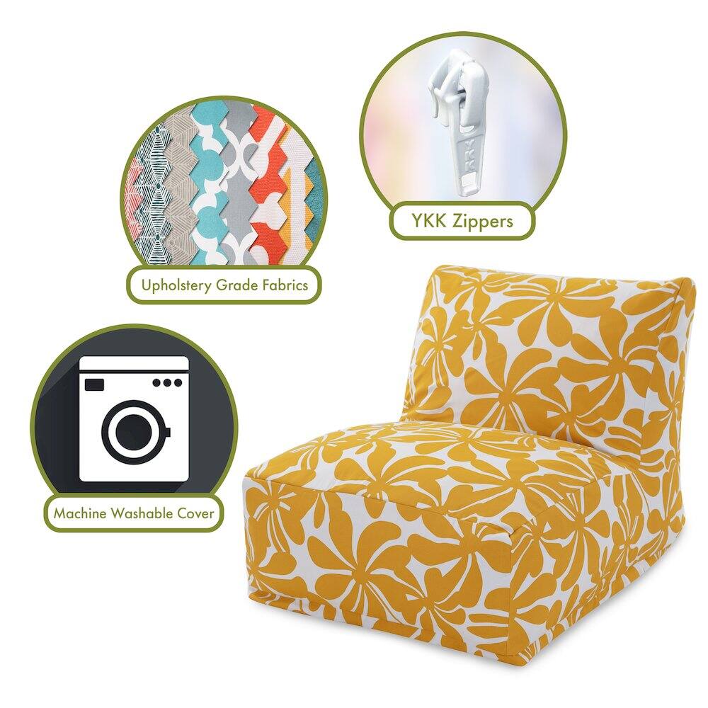 - Upholstery Grade Fabrics
- YKK Zippers
- Machine Washable Cover