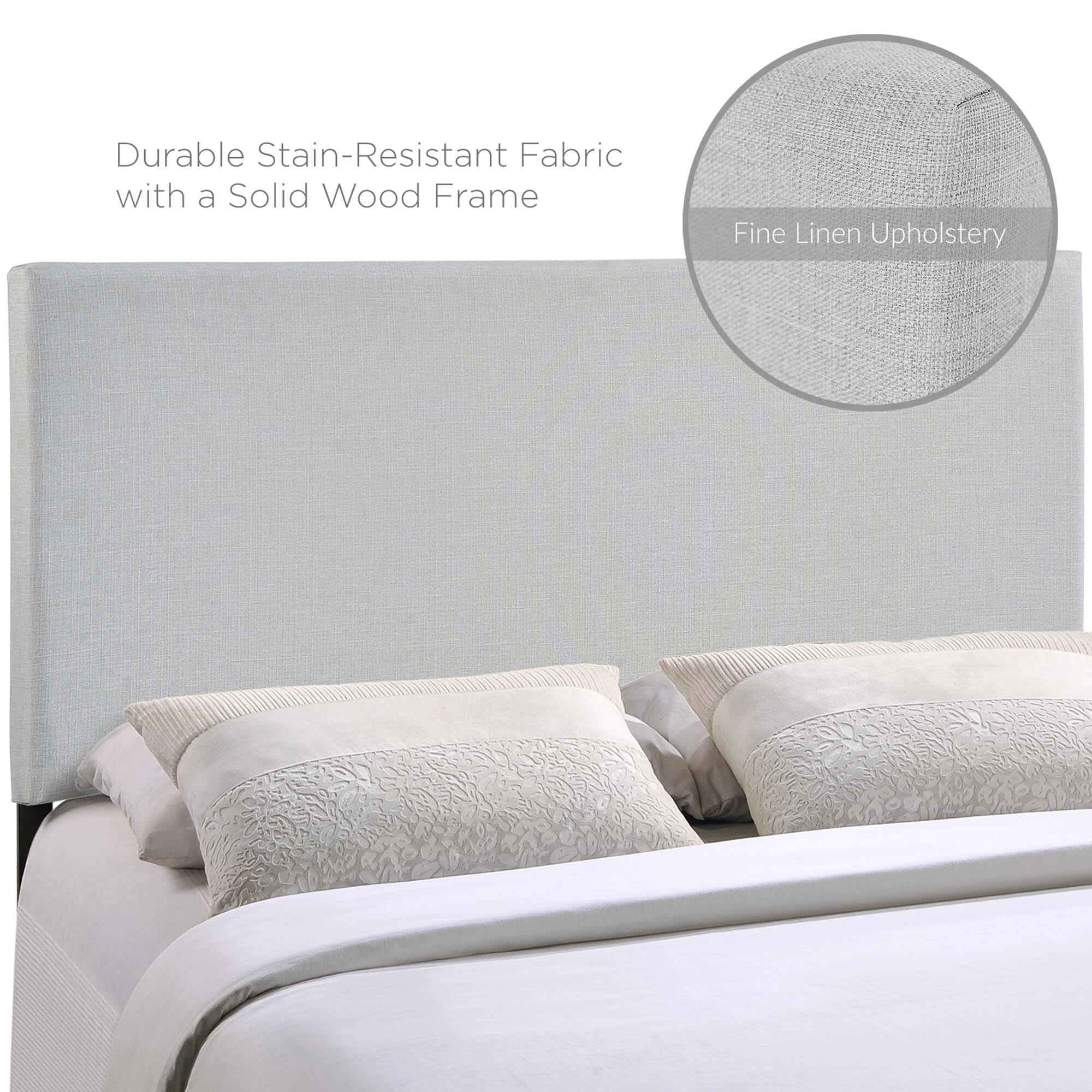 Durable Stain-Resistant Fabric with a Solid Wood Frame  
Fine Linen Upholstery