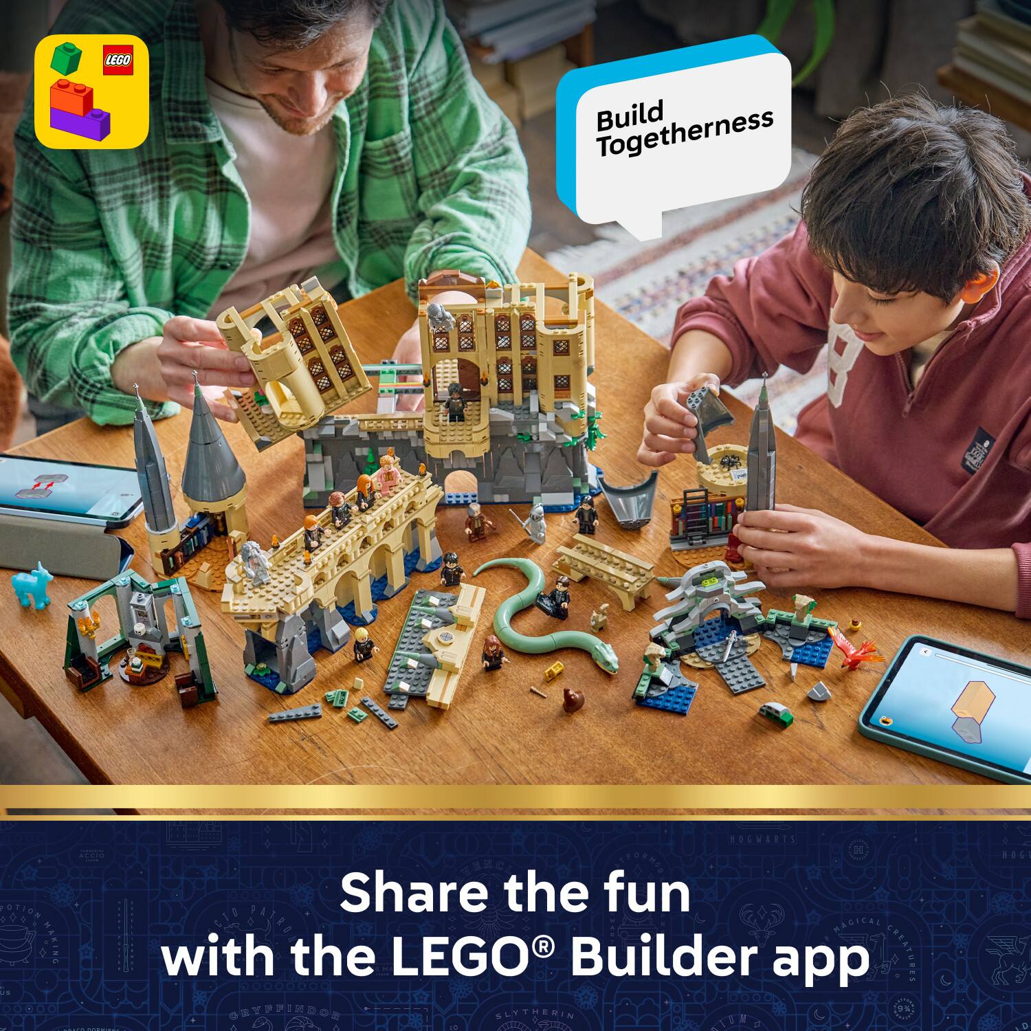 LEGO Build Togetherness

Share the fun with the LEGO® Builder app
