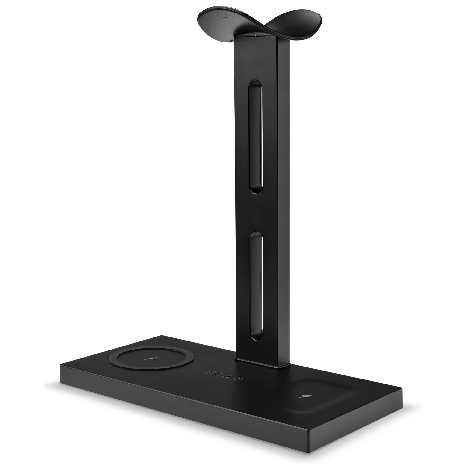 Alt View 1. iLive - iLive 5-in-1 Headphone Stand and Wireless Charger, IAQST303B.