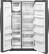 Alt View 2. GE - 25.4 Cu. Ft. Frost-Free Side-by-Side Refrigerator with Thru-the-Door Ice and Water.
