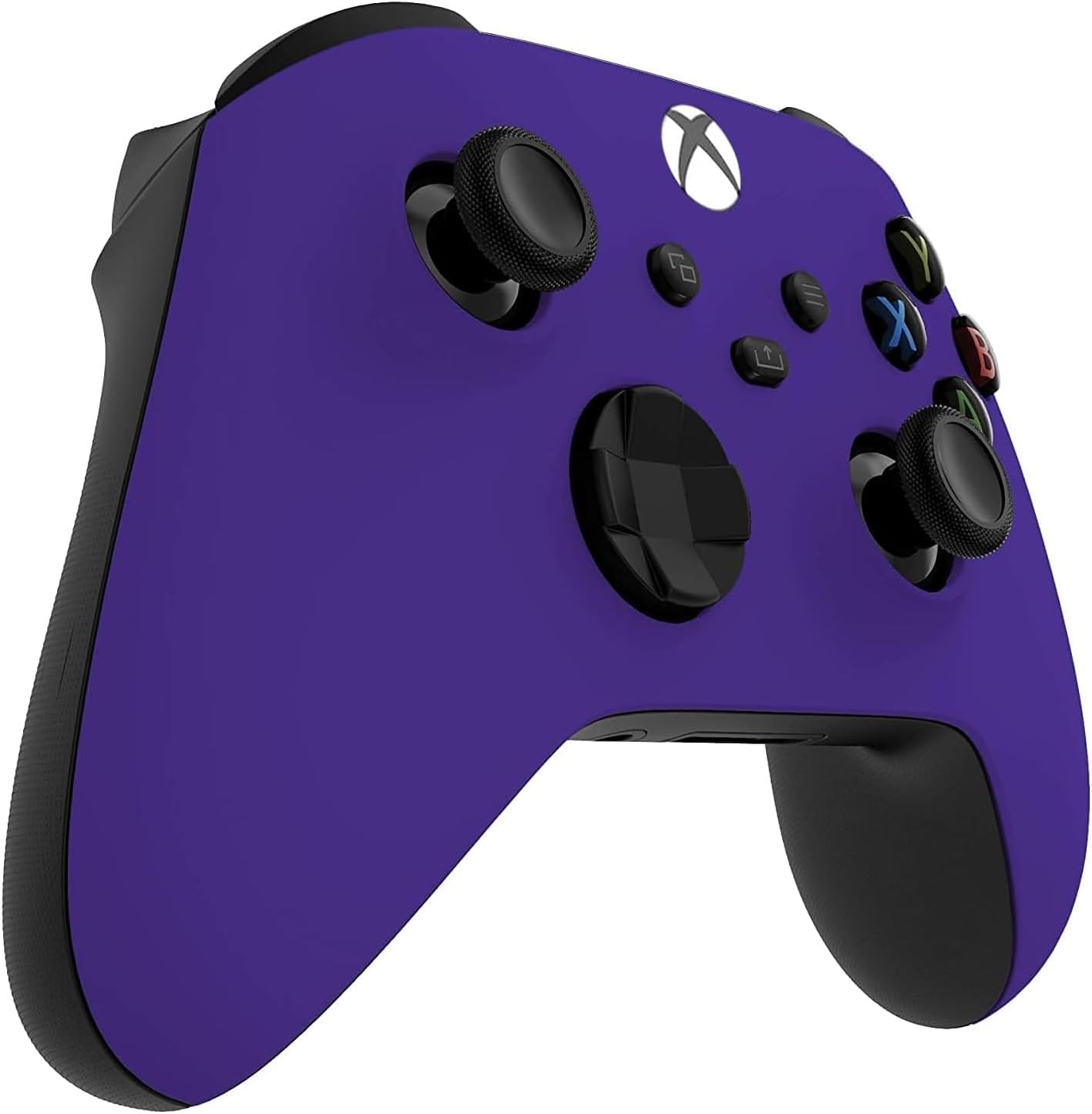 Left. Custom Controllerzz - Custom Wireless Controller for Xbox Series X|S, Xbox One, & PC - Purple.