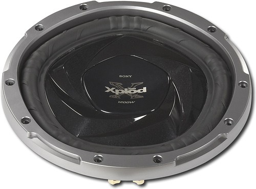 sony xplod shallow subwoofer