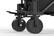 Back. NAVEE - Wagon 4X Electric Utility Cart, 4WD, 9.3 Miles Max Range, 10 MPH Max Speed, 3000W Peak Power, Foldable - Black.
