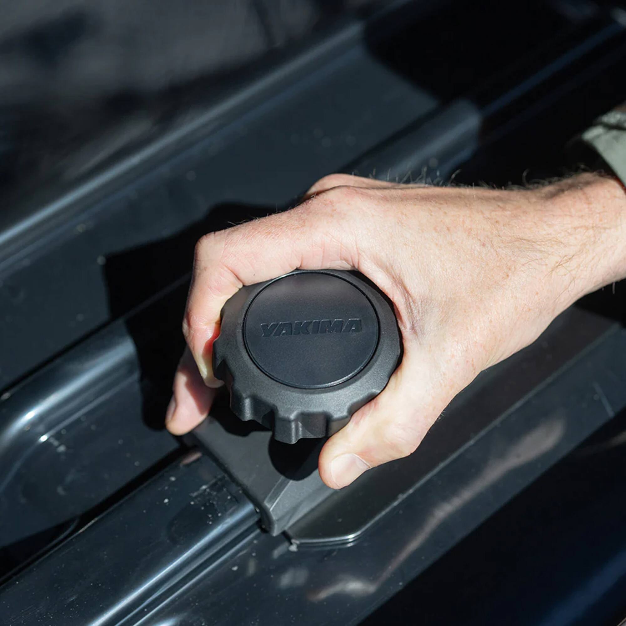 Alt View 7. Yakima - Yakima CBX XXL Roof Top Cargo Rugged Carrier Box Fits StreamLine Crossbar, Black - Obsidian.