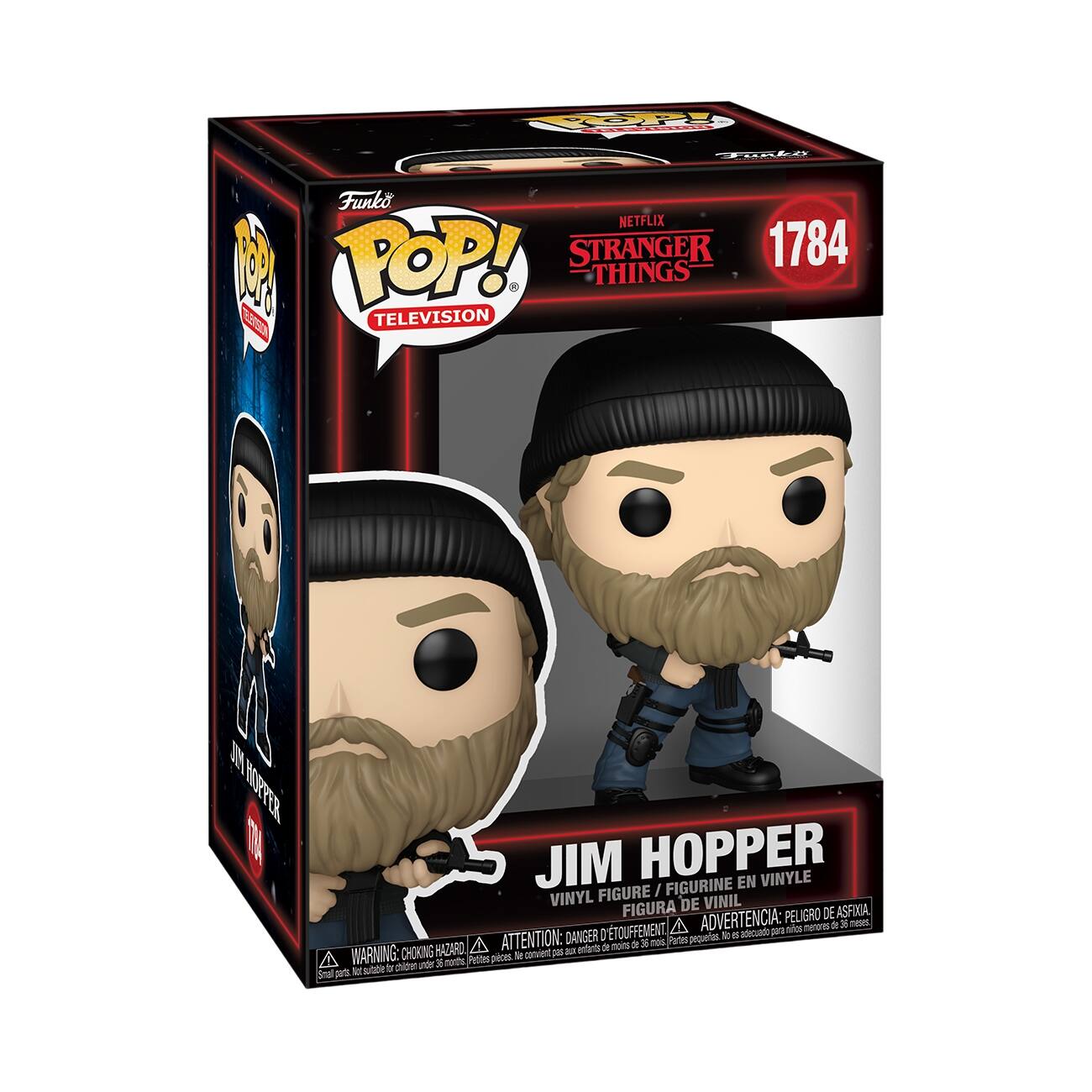 Funko Pop! Stranger Things Season 5: Jim Hopper #1784 Multicolor