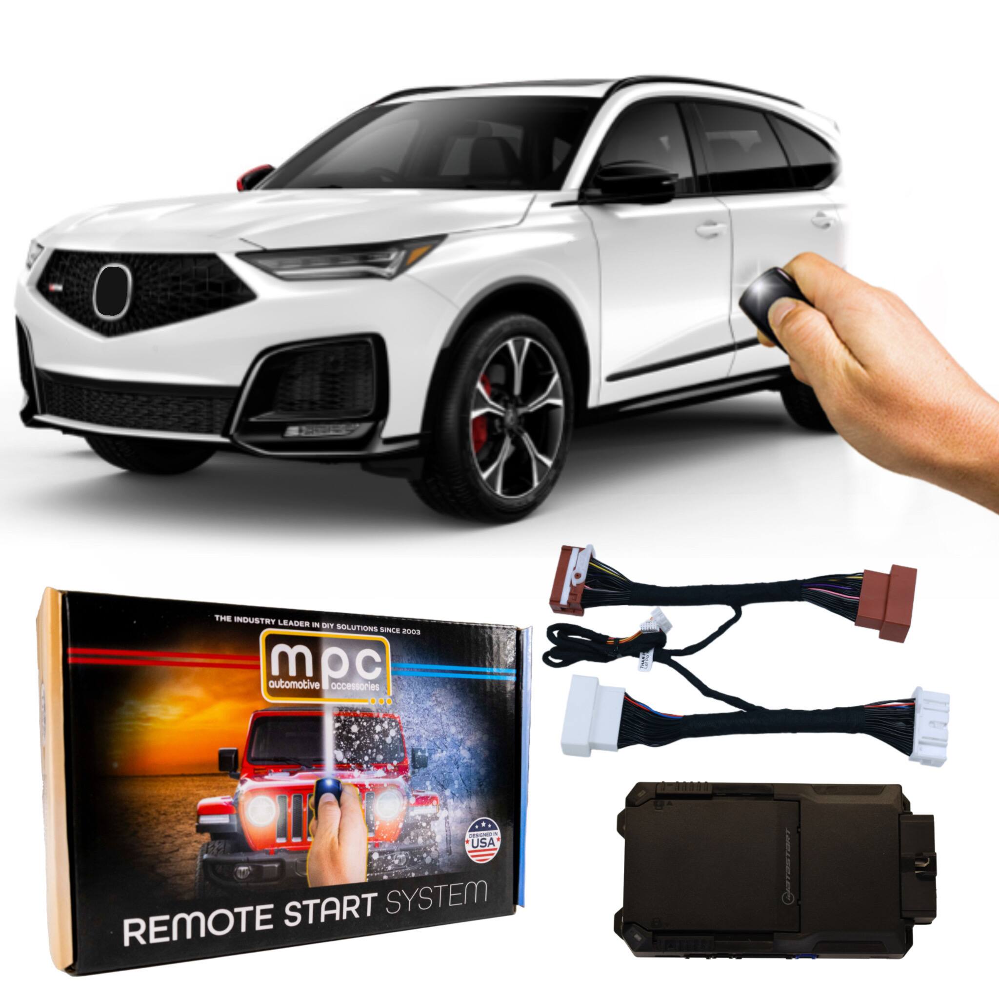 MPC - Remote Start Kit For Acura MDX 2022-2025 | Plug and Play | Lock 3X to Start - Black