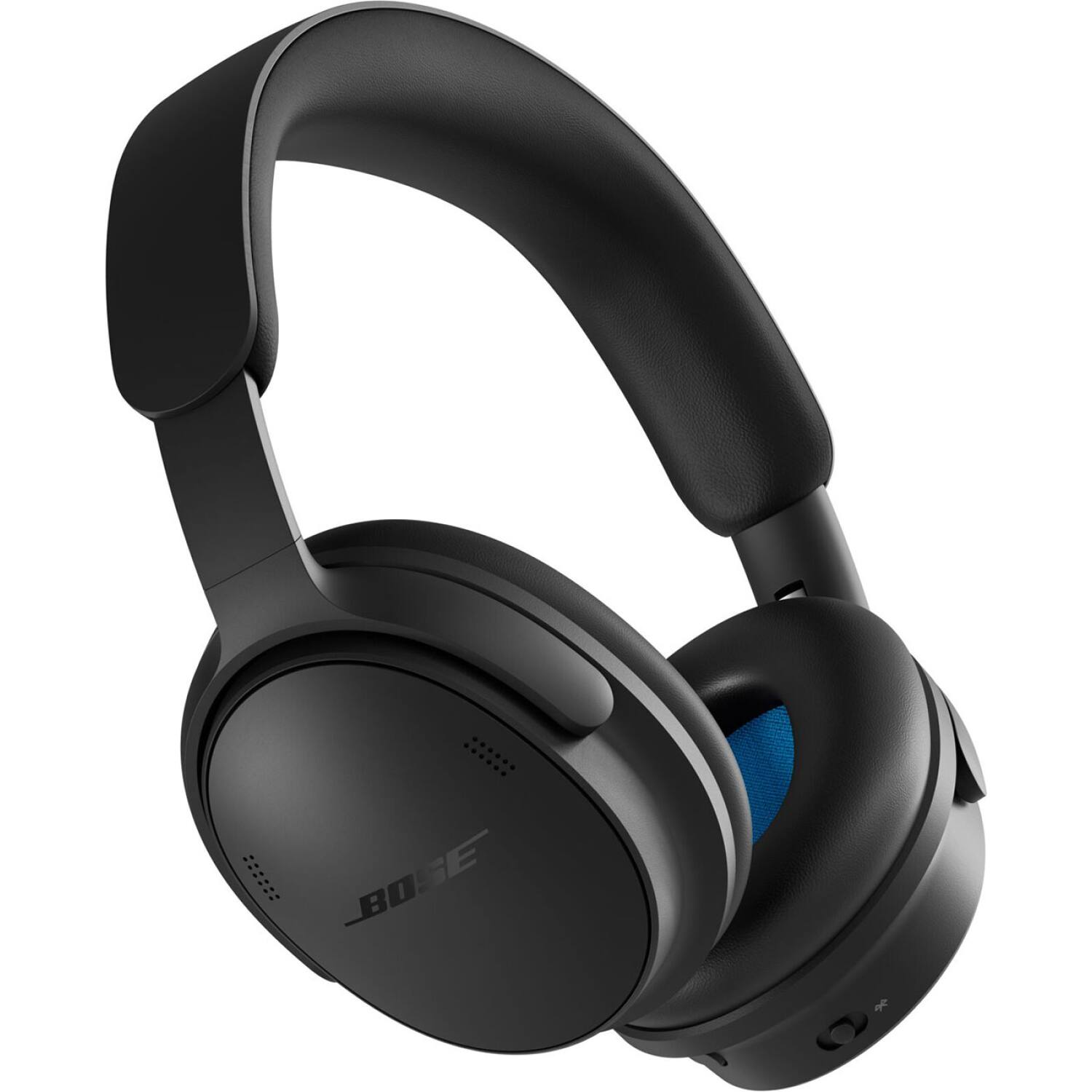 Alt View 5. Bose - QuietComfort Headphones 2nd Gen Over-Ear Bluetooth Wireless + 26-Month Extended Warranty Protection - Black.