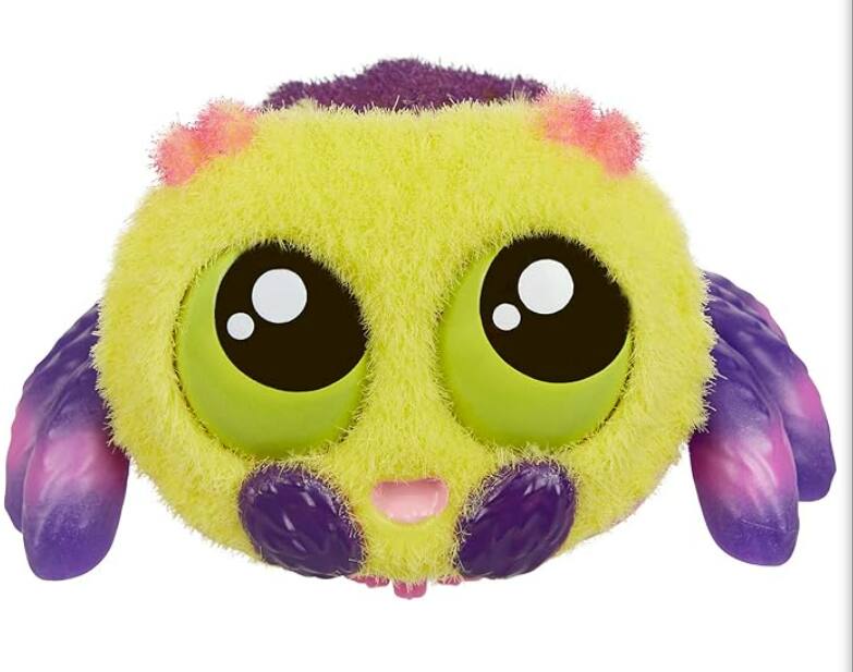 Alt View 10. Hasbro - Yellies! Voice-Activated Spider Pet | Lil' Blinks - Yellow.